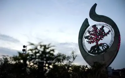 Peresmian Tugu Benteng Mangrove dan Bundaran Gaforaya, Hasil Sinergi Dunia Usaha di Kubu Raya