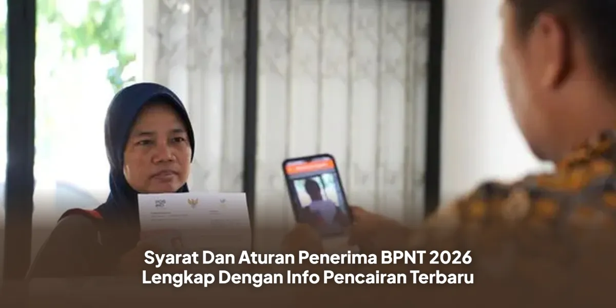 Ketentuan Baru Penerima BPNT 2026 dan Cara Pencairannya
