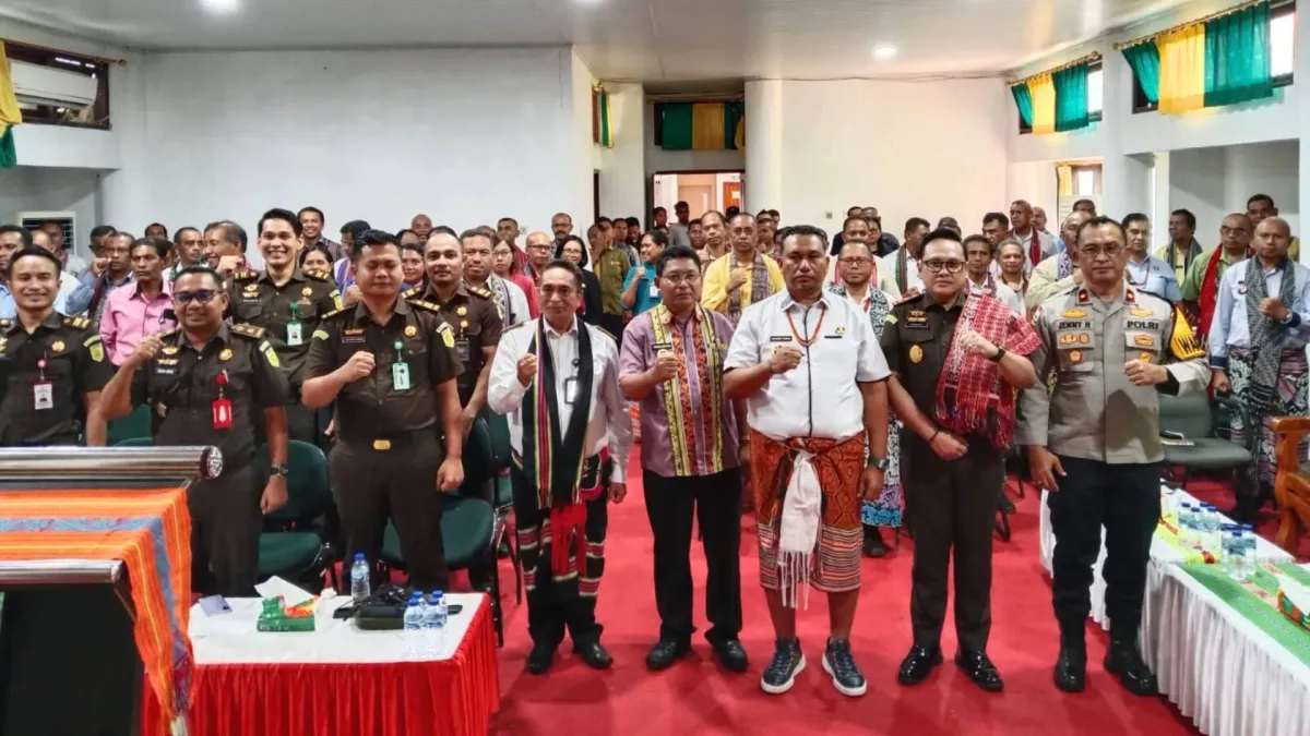 Bupati TTU Luncurkan Sosialisasi KUHP dan KUHAP untuk Pimpinan Daerah