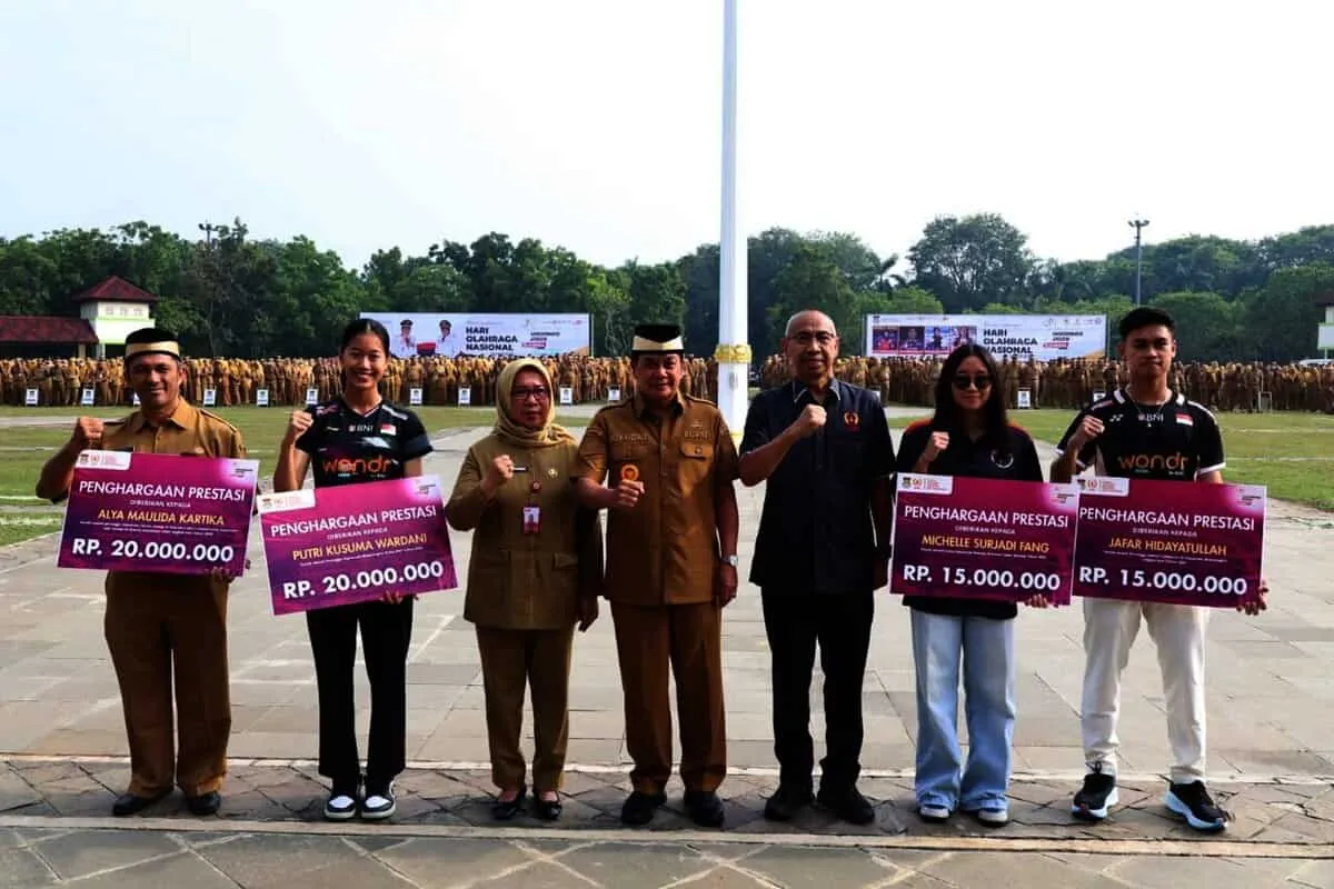 Bupati Tangerang Apresiasi Atlet Berprestasi dalam Peringatan Haornas ke-42