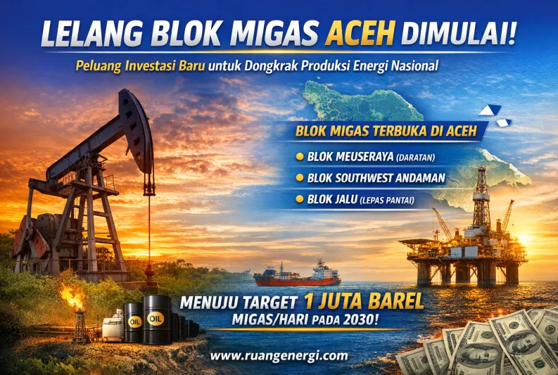 Lelang Blok Migas Aceh: Dorong Investasi dan Produksi Energi Nasional
