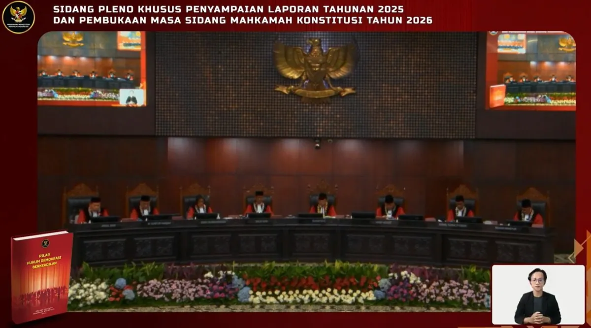 Kepala BNN Hadiri Sidang Pleno Khusus Mahkamah Konstitusi 2025 Secara Daring