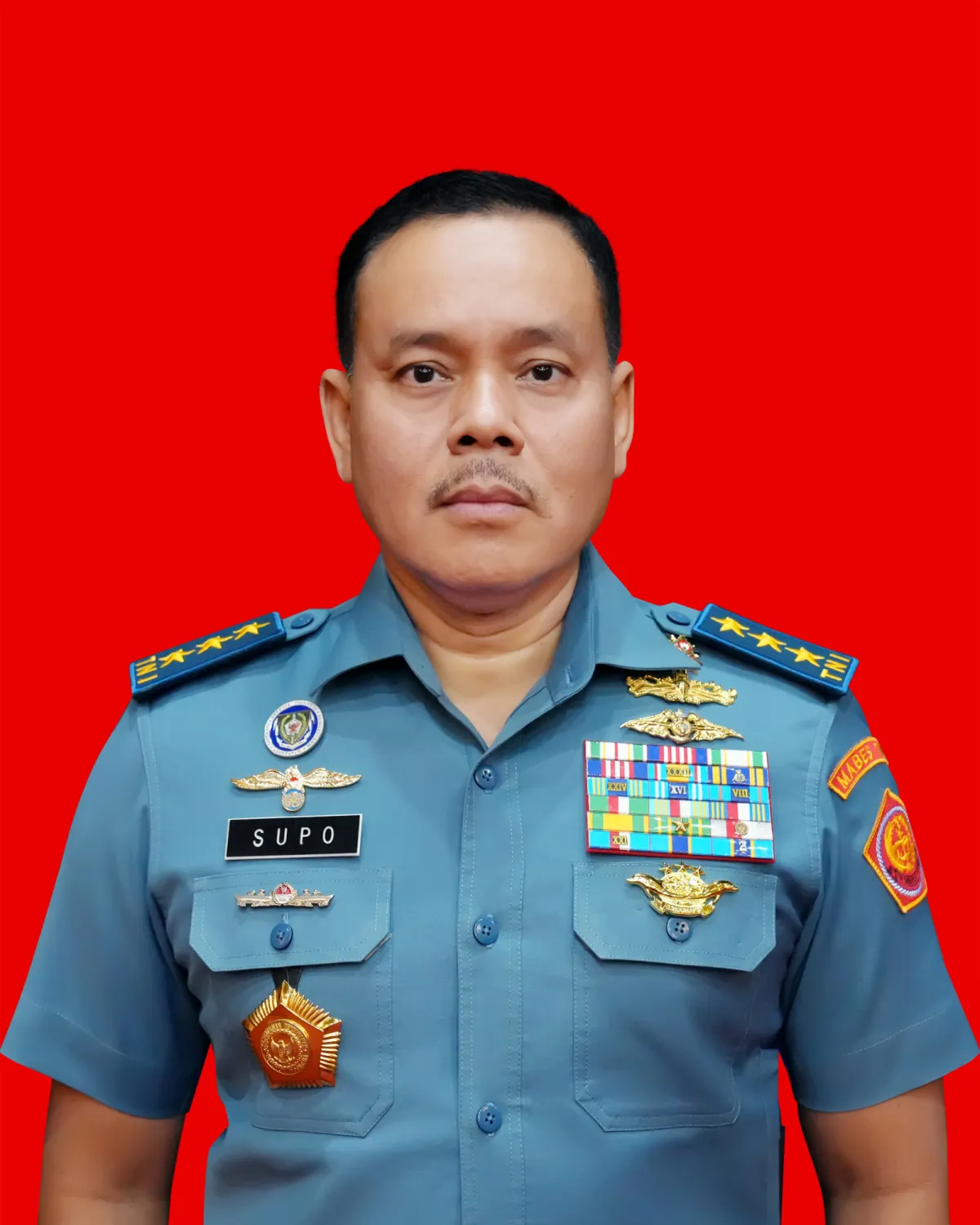 Laksamana Madya TNI Supo Dwi Diantara Dilantik sebagai Kabaharwathan Kemhan RI