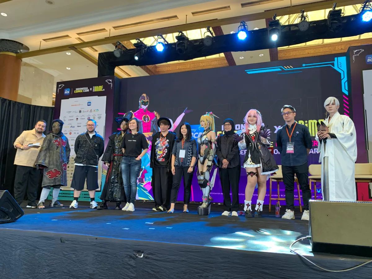 Pameran Budaya Pop ICC x Inacon 2025 Resmi Dibuka di Jakarta