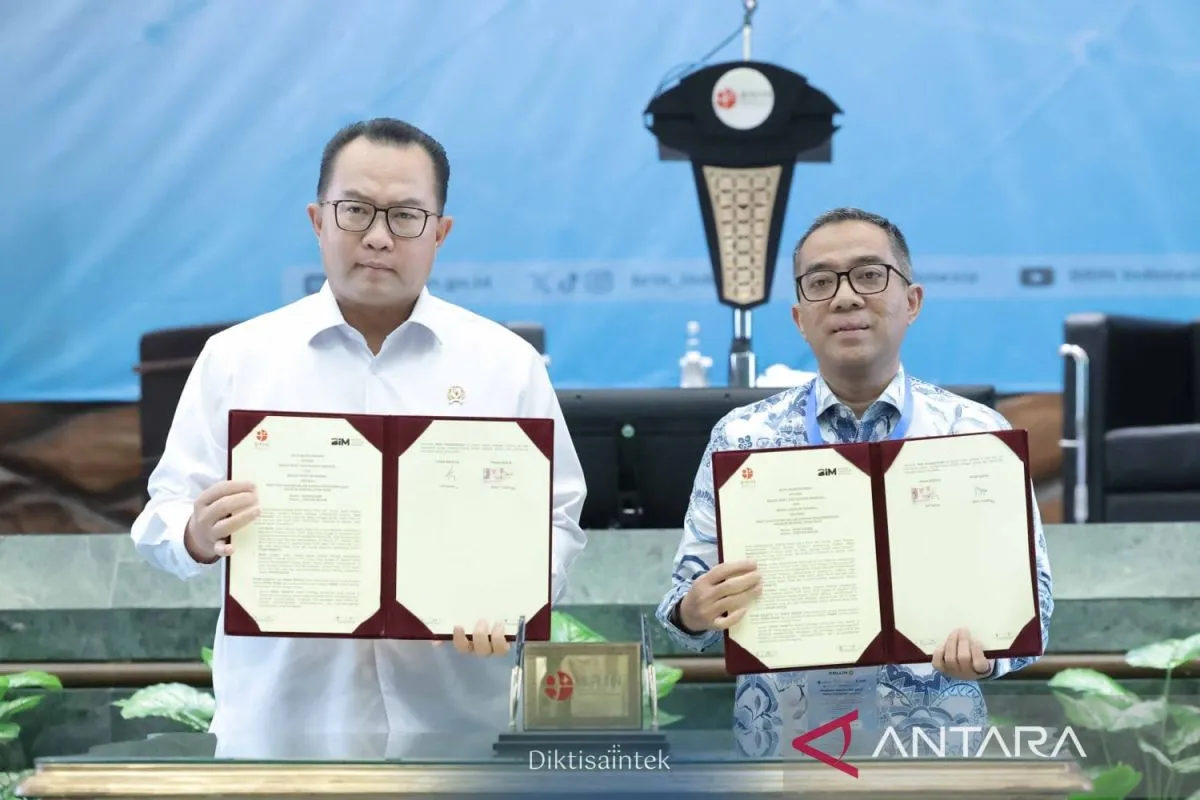 Kemdiktiksaintek dan BRIN Perkuat Kolaborasi Riset untuk Indonesia Emas 2045