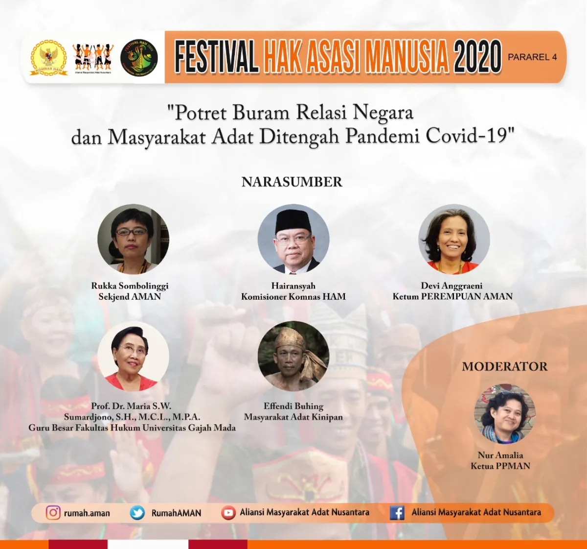 Tantangan Masyarakat Adat di Tahun 2020: Kekerasan dan Kriminalisasi di Tengah Pandemi