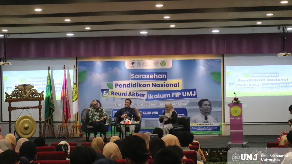 Sarasehan FIP UMJ: Mendorong Transformasi Pendidikan Menuju Generasi Emas 2045