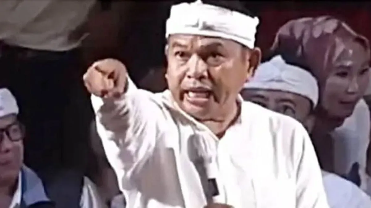 Gubernur Dedi Mulyadi Marah saat Acara Nganjang Ka Warga Dihalangi Suporter Persikas Subang