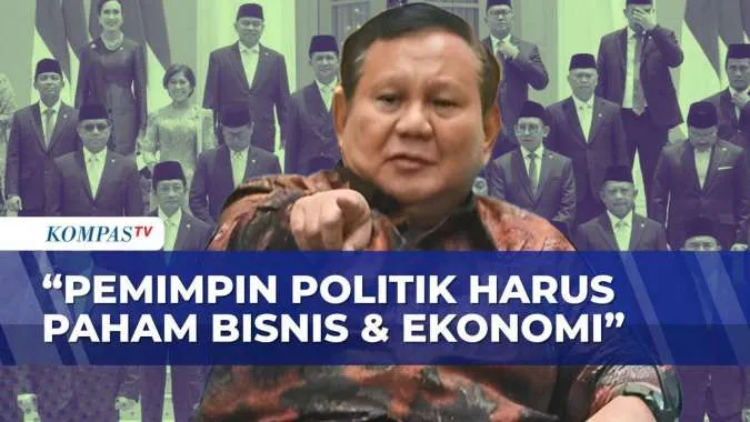 Prabowo: Pemimpin Politik Wajib Paham Ekonomi untuk Hindari Penipuan