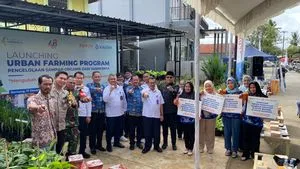 PT PKT Luncurkan Program Urban Farming untuk Pengelolaan Sampah Organik