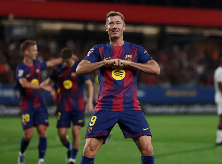 Lewandowski Cetak Gol Ke-10 Musim Ini Saat Barcelona Kalahkan Mallorca