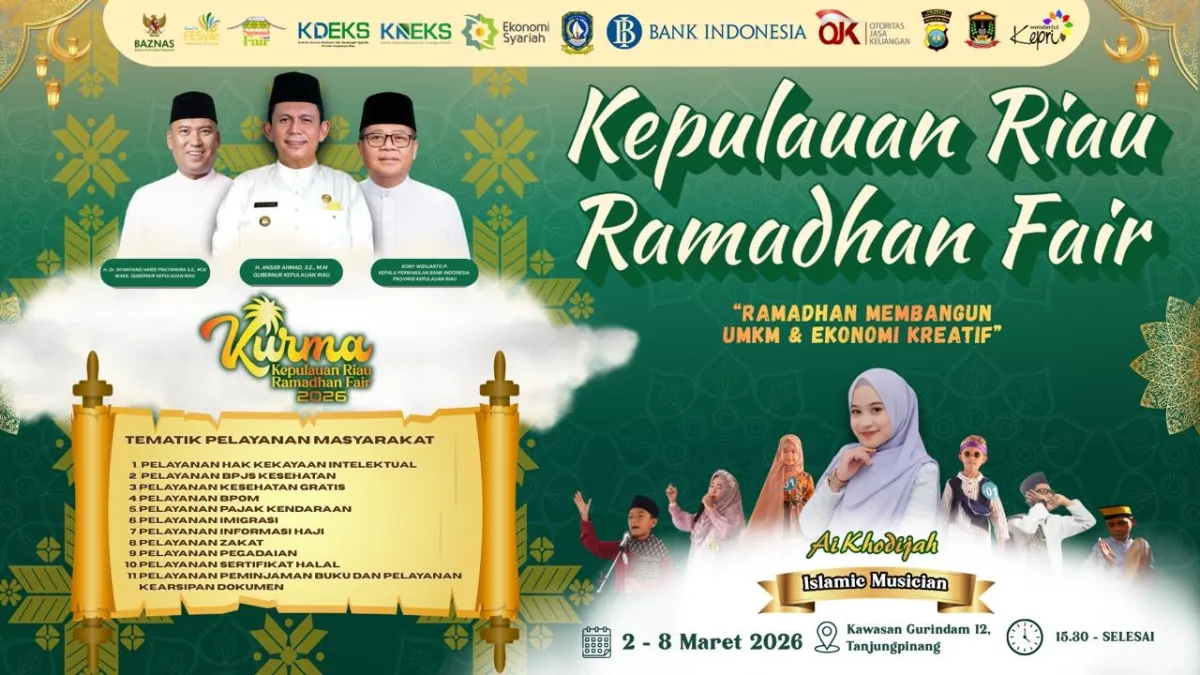 Kepulauan Riau Gelar KURMA 2026 untuk Dukung UMKM dan Layanan Publik