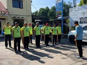 Polres Majalengka Adakan Kesamaptaan Jasmani untuk Tingkatkan Kebugaran Personel