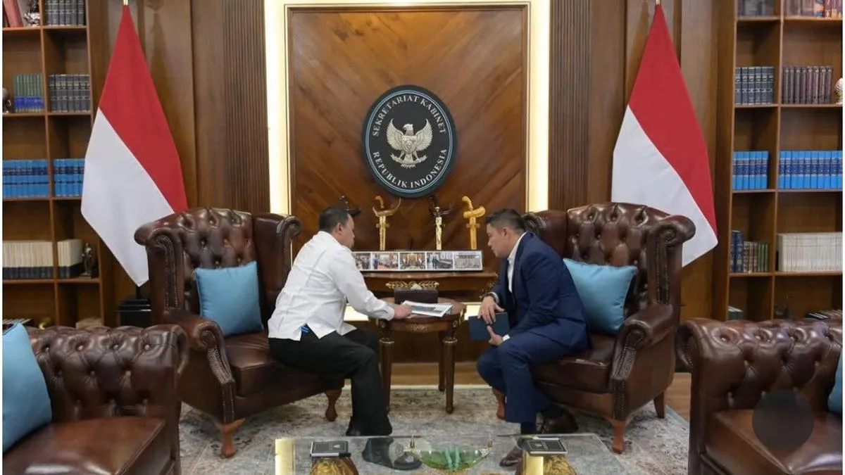 Pentingnya Perlindungan Lahan Sawah: Seskab dan Menteri ATR Bahas Kebijakan Strategis