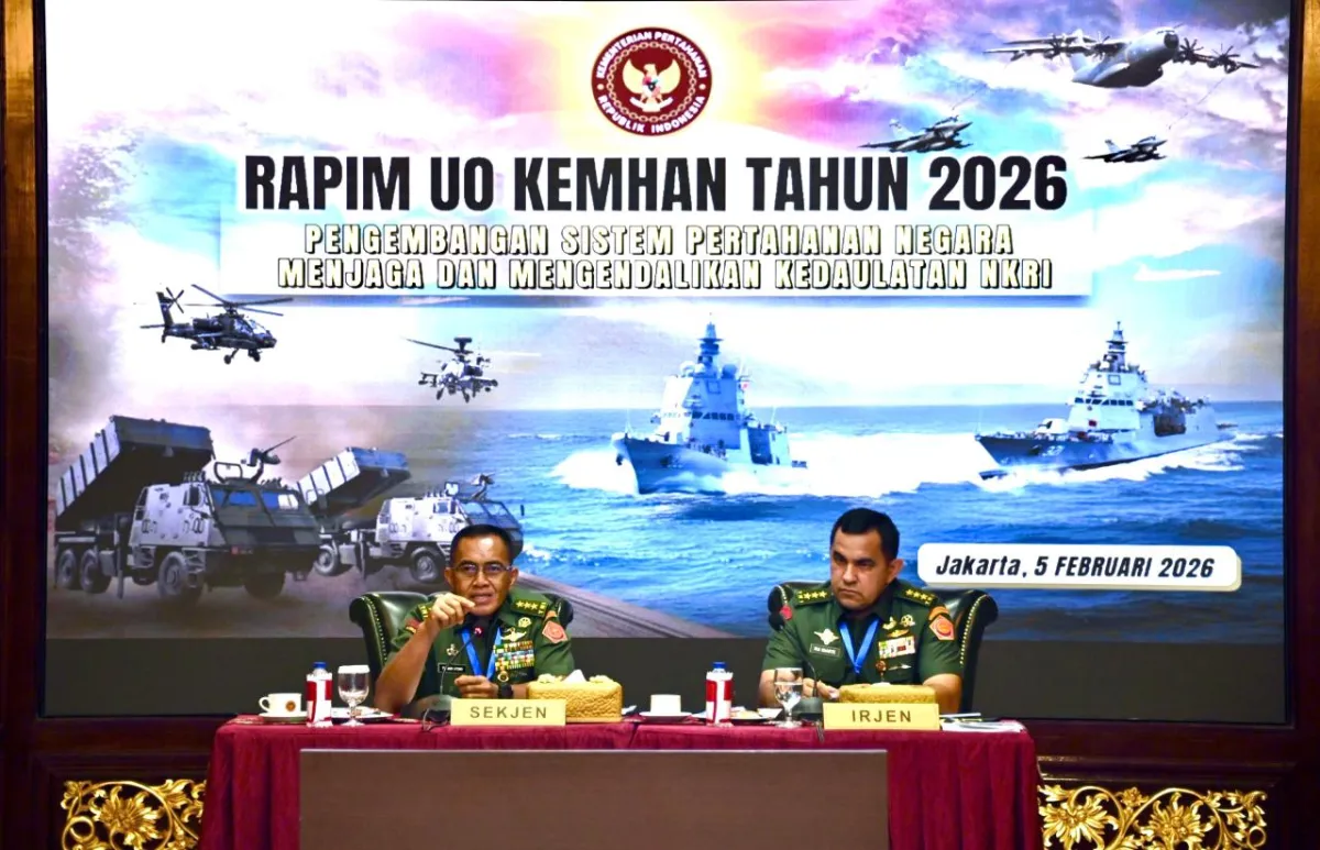 Rapim UO Kemhan 2026: Sinergi untuk Penguatan Sistem Pertahanan NKRI