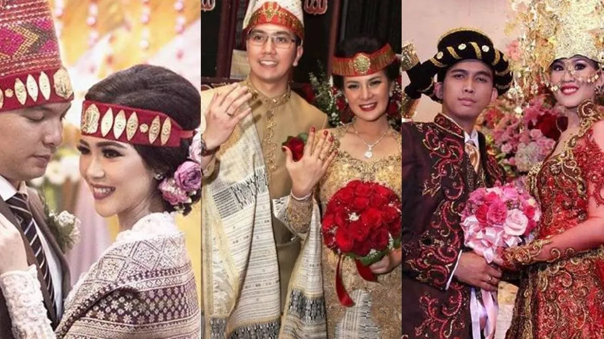 Selebriti Tanah Air Rayakan Pernikahan dengan Adat Batak