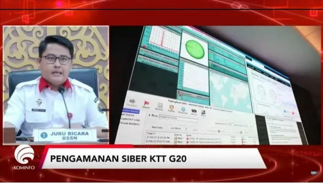 Keamanan Siber KTT G20 Dijamin BSSN Sejak Juli 2022