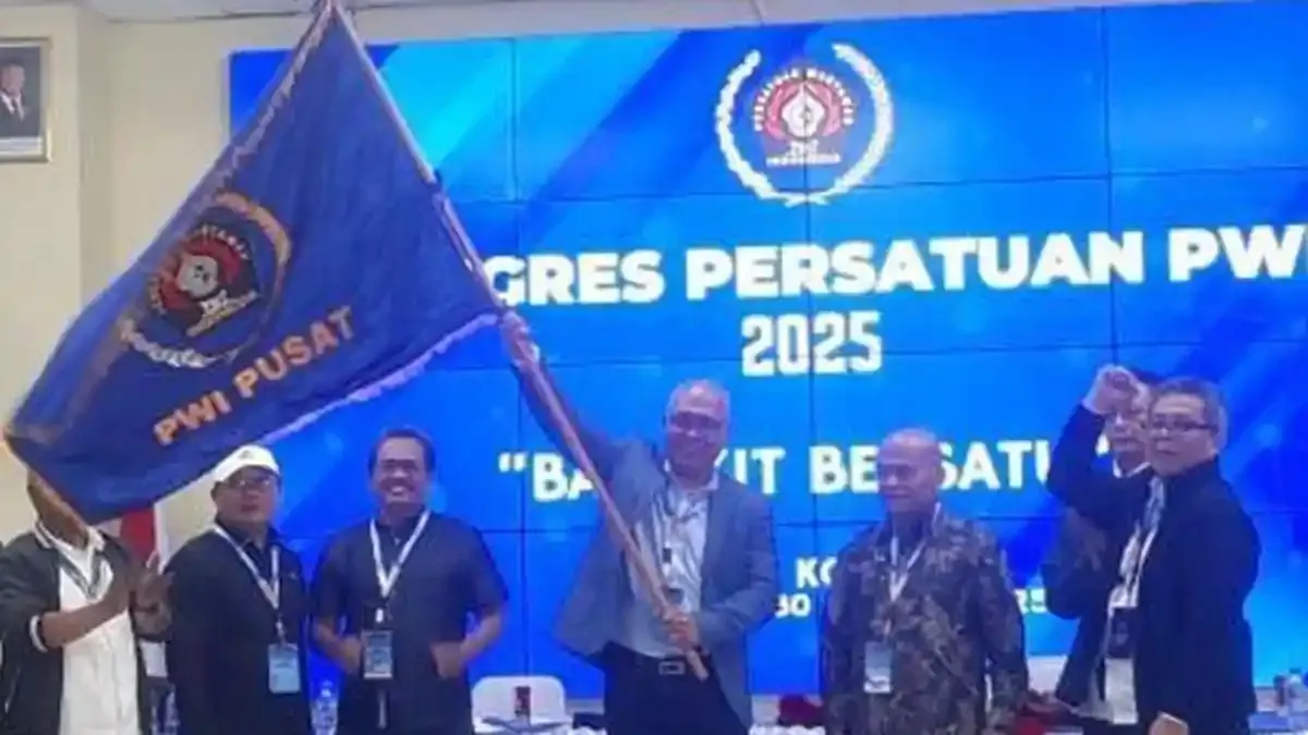 Akhmad Munir Terpilih Sebagai Ketum PWI Pusat Periode 2025-2030