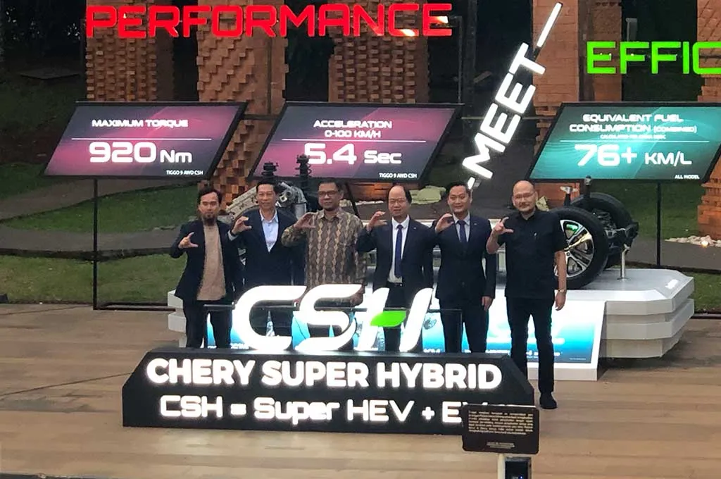 Chery Kenalkan Teknologi Super Hybrid Pertama di Indonesia