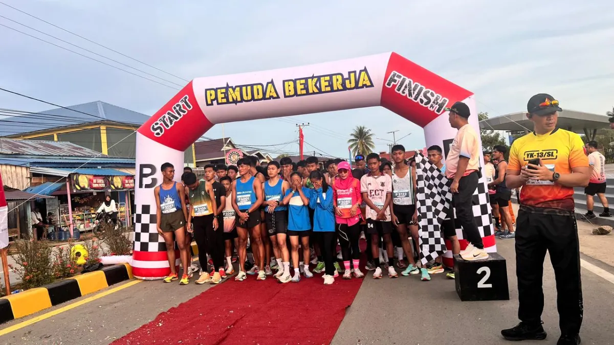 Fun Run Perbatasan di PLBN Sebatik Dorong Gaya Hidup Sehat Generasi Muda