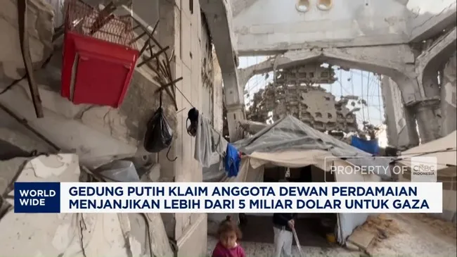 Dewan Perdamaian Komitmen Sediakan 5 Miliar USD untuk Rekonstruksi Gaza
