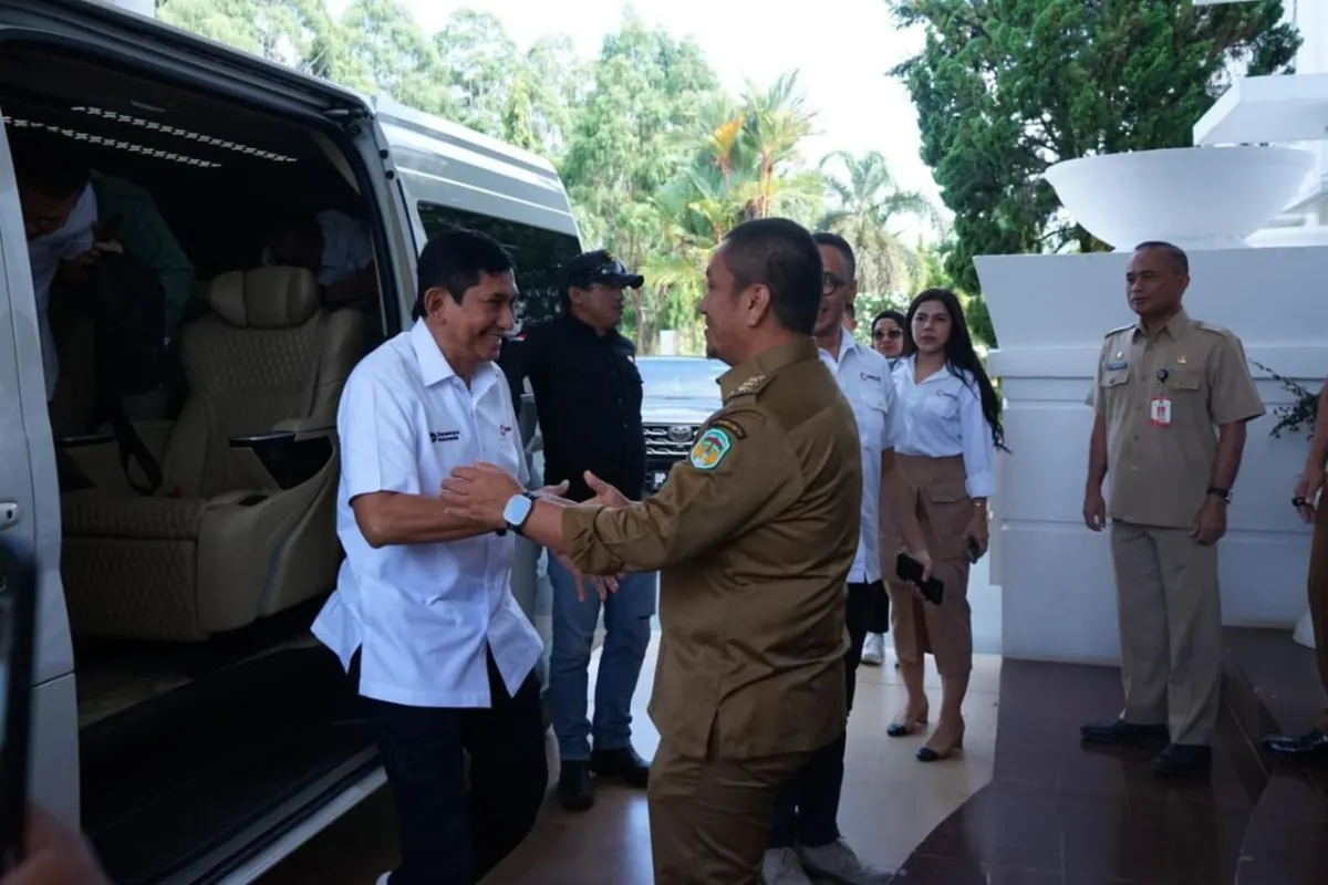 Bupati Luwu Timur Sambut Kunjungan Direktur Utama MIND ID