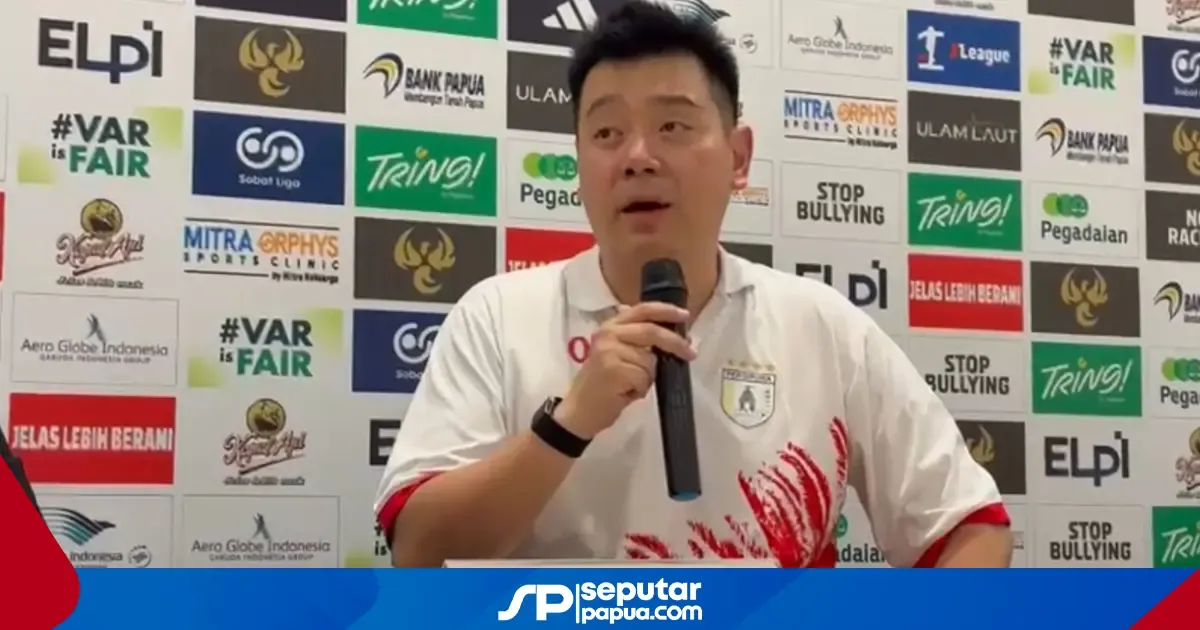 Owen Rahadian Luncurkan Sport Center dan Akademi Sepak Bola di Papua