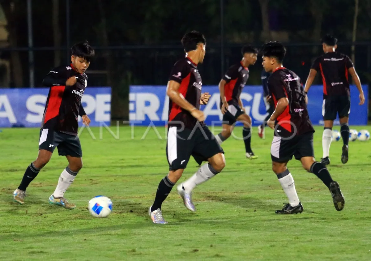 Timnas Indonesia U-17 Gelar Latihan Jelang Pertandingan Persahabatan Melawan Cina