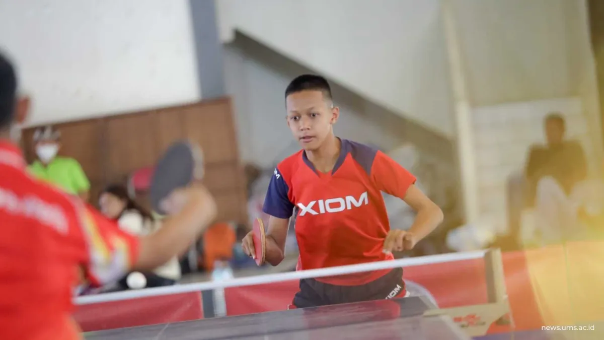 Turnamen Tenis Meja Pelajar Warnai Dies Natalis UMS ke-67