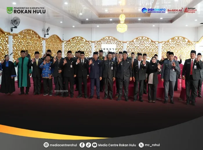 Bupati Anton Lantik Pejabat Baru untuk Penyegaran Birokrasi Rohul