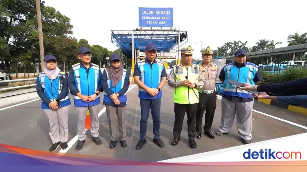 Kakorlantas dan Dirut Jasa Marga Tinjau 7 Gerbang Tol, Arus Balik Long Weekend Terkendali