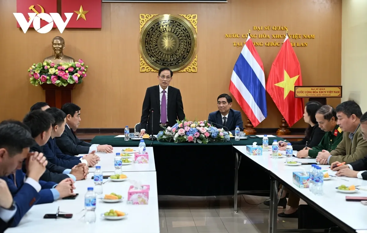 Vietnam dan Thailand Perkuat Kerja Sama untuk Perdamaian dan Stabilitas Regional