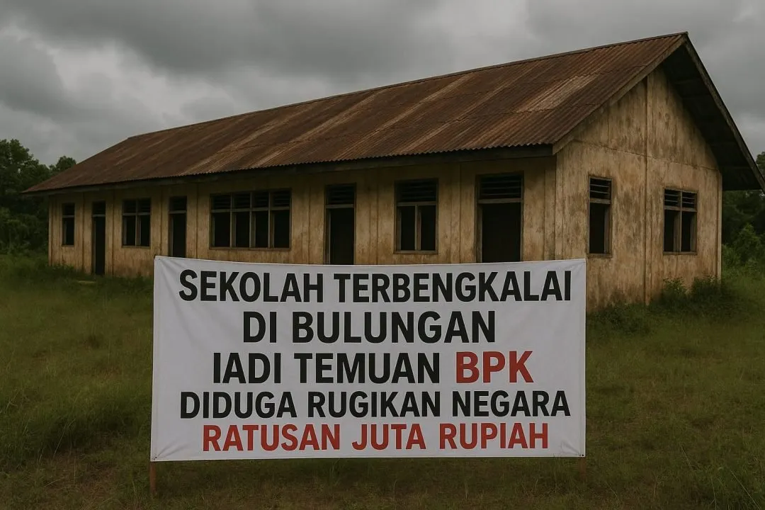 Kondisi Sekolah Terbengkalai di Bulungan Menjadi Temuan BPK, Diduga Merugikan Negara Ratusan Juta Rupiah