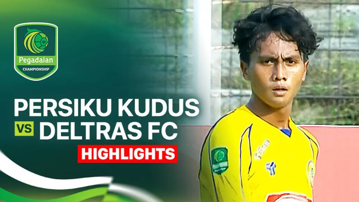 Sorotan Pertandingan Persiku Kudus vs Deltras FC di Pegadaian Championship 2025