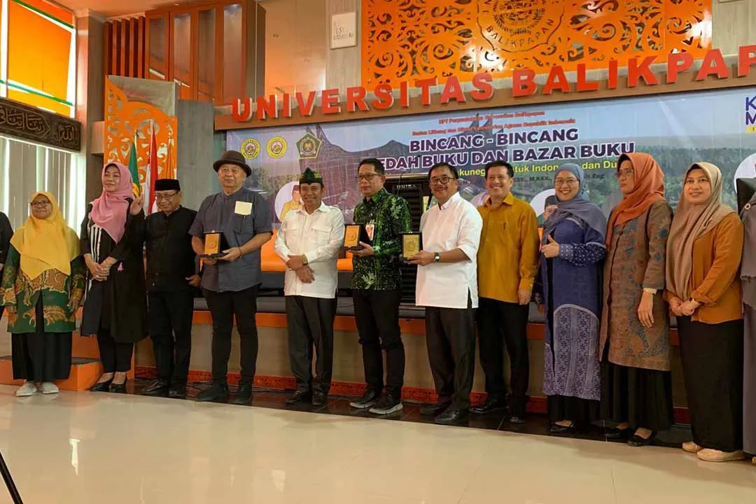 Pematung I Nyoman Nuarta Membahas IKN Nusantara di Universitas Balikpapan