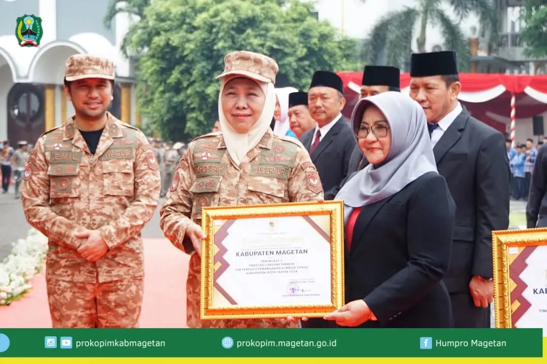Magetan Raih Penghargaan II Jatim dalam Penanganan Konflik Sosial 2025