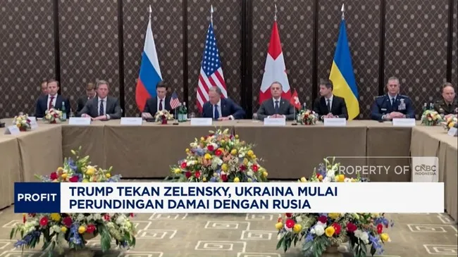Perundingan Damai Ukraina-Rusia Dimulai setelah Dorongan Trump kepada Zelensky