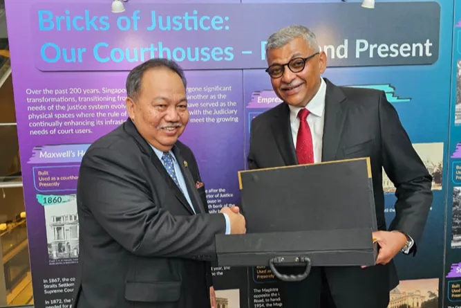 Wakil Ketua MA RI Hadiri Pembukaan Tahun Hukum Singapura, Bahas Tantangan AI untuk Advokat