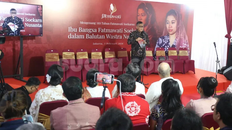 Hasto: Teladani Fatmawati dalam Suara Kemanusiaan dan Kepemimpinan Perempuan