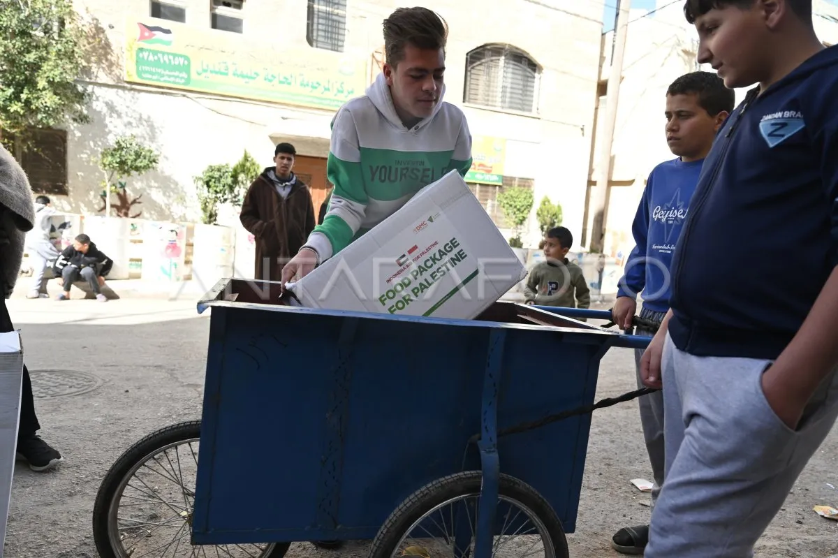 Dompet Dhuafa Salurkan 300 Paket Bantuan untuk Pengungsi Palestina di Yordania