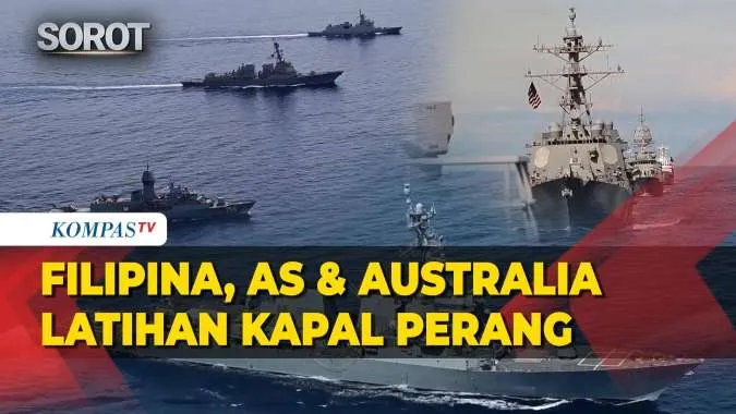 Latihan Maritim Bersama Filipina, Australia, dan AS Tingkatkan Keamanan Laut