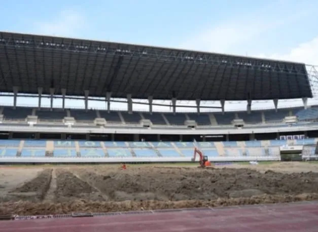 Dispora Kaltim Optimis Renovasi Stadion Palaran Selesai Akhir 2024