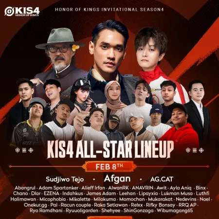 KIS4 Rayakan Budaya Indonesia dengan Wayang dan Penampilan Afgan di Grand Final Esports