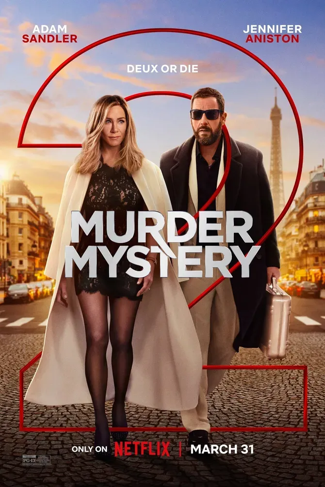 Petualangan Nick dan Audrey dalam Kasus Penculikan di Murder Mystery 2