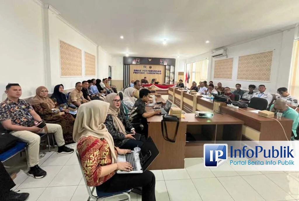 Rapat Koordinasi Dinas Perhubungan Gorontalo Siapkan Infrastruktur Transportasi 2026
