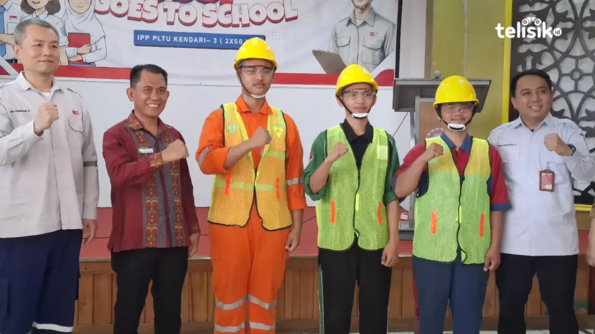 DSSP Power Kenalkan Budaya K3 di SMKN 2 Kendari