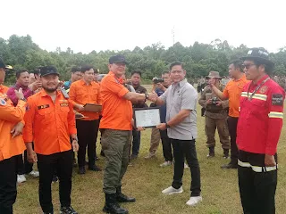 CAA Group Dihargai Pemkab Bartim atas Kontribusi Penanganan Banjir