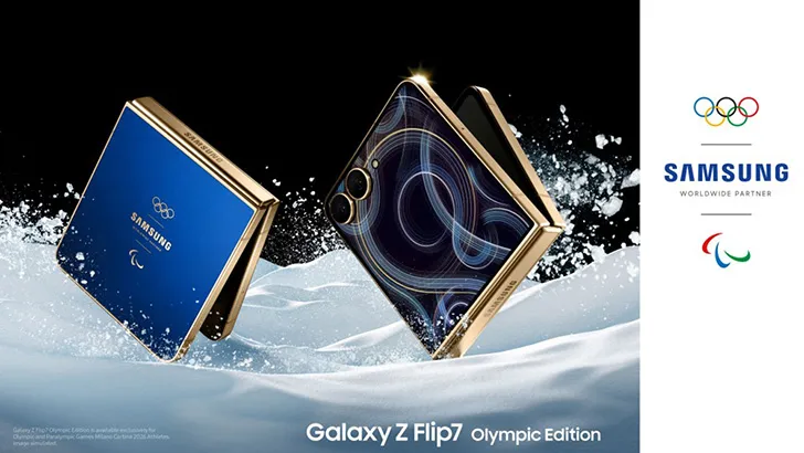 Samsung Perkenalkan Galaxy Z Flip7 Edisi Olimpiade untuk Atlet Milano Cortina 2026