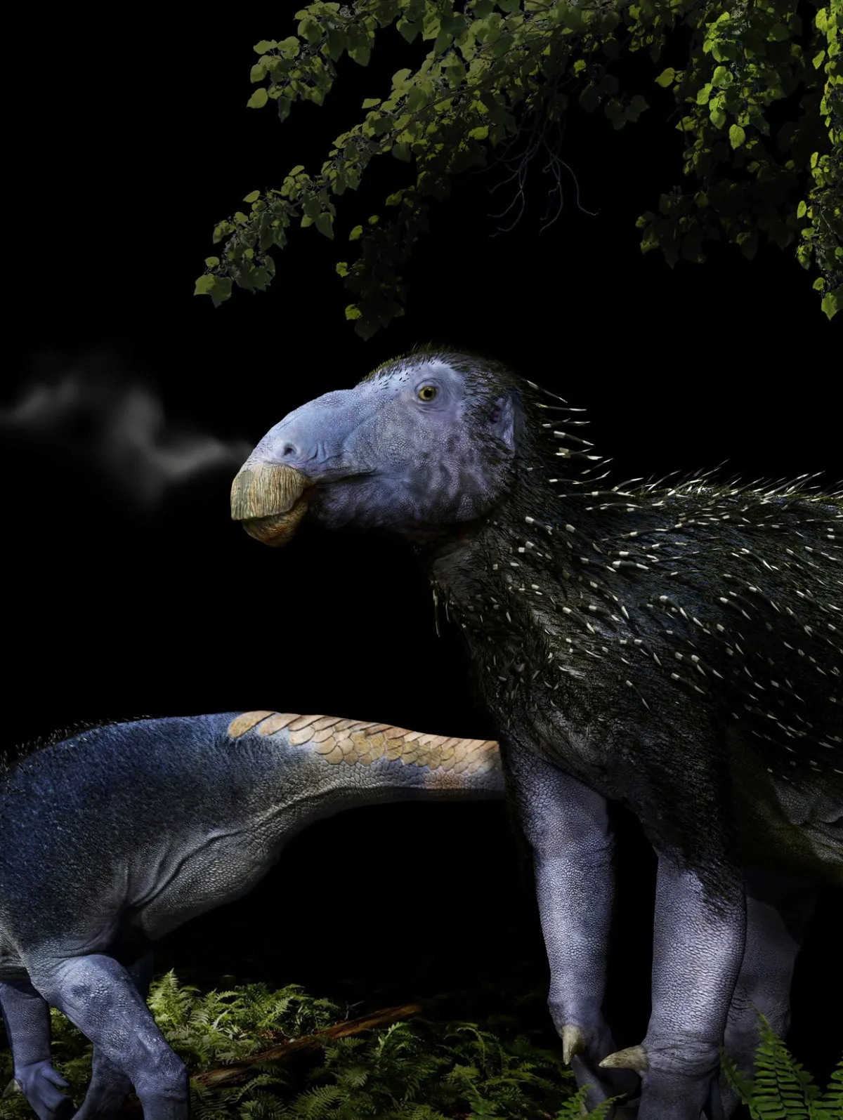 Fosil Dinosaurus 'Naga Berduri' Ungkap Struktur Kulit yang Menakjubkan