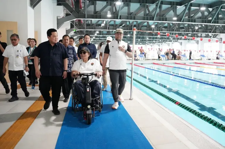 Menpora Erick Thohir Kunjungi Pusat Pelatihan Paralympic